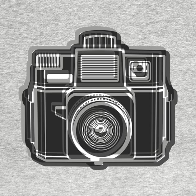 ISSF Society6 logo B&W by istillshootfilm